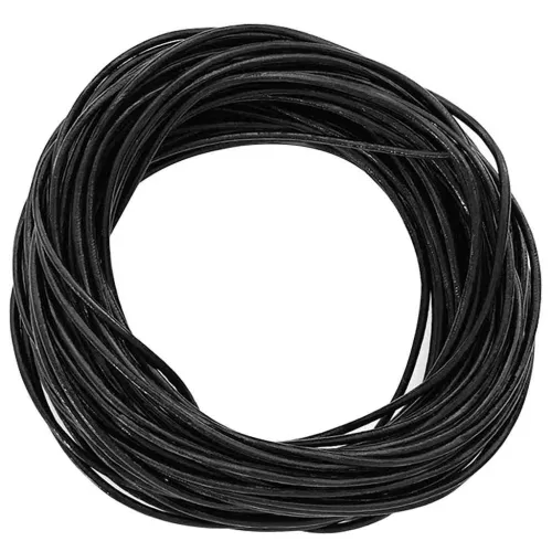 Kožni konop 1 Crna Ø2 mm x 50 m Koža - Crna 2 mm 50 m Cijena