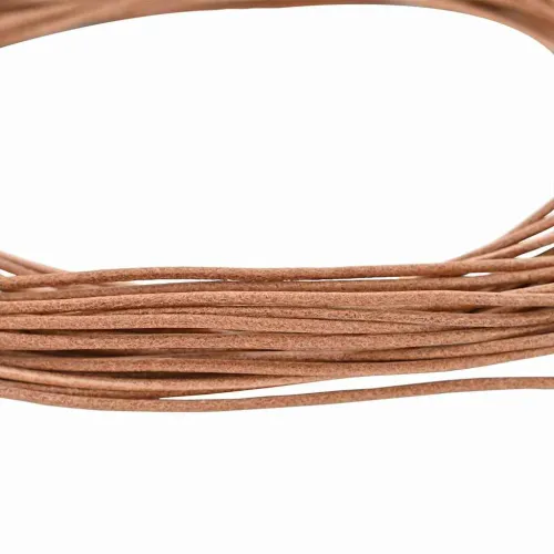 Kožni konop 1 Smeđa Ø2 mm x 5 m Koža - Smeđa 2 mm 5 m Cijena