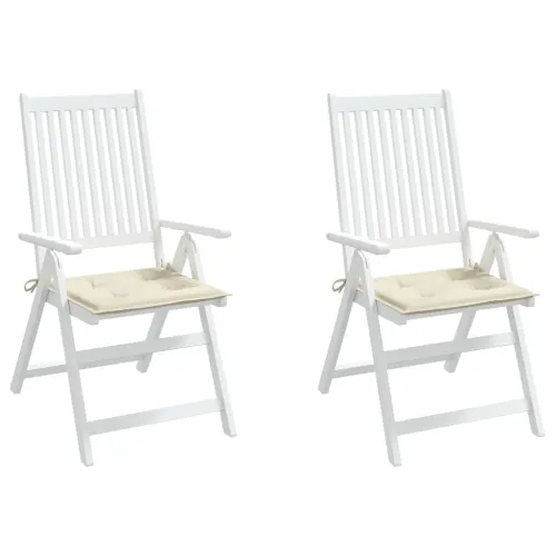 Jastuci za vrtne stolice 2 kom krem 50x50x3 cm tkanina Oxford - Krem 50 x 50 x 3 cm 2 Cijena