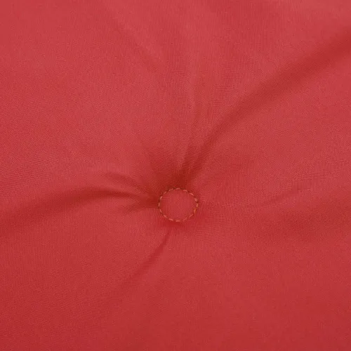 Jastuci za vrtne stolice 2 kom crveni 50x50x3 cm od tkanine - Crvena 50 x 50 x 3 cm 2 Cijena