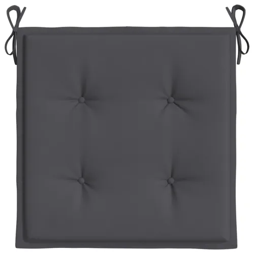Jastuci za vrtne stolice 2 kom antracit 50x50x3 cm od tkanine - Antracit 50 x 50 x 3 cm 2 Cijena