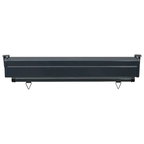 Balkonska bočna tenda 105 x 250 cm crna - Crna 105 x 250 cm Cijena