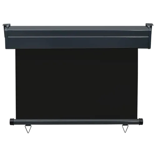Balkonska bočna tenda 105 x 250 cm crna - Crna 105 x 250 cm Cijena