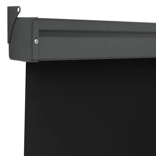 Balkonska bočna tenda 125 x 250 cm crna - Crna 125 x 250 cm Cijena