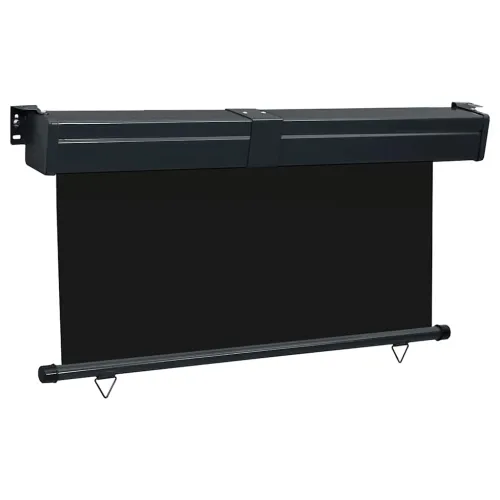 Balkonska bočna tenda 145 x 250 cm crna - Crna 145 x 250 cm Cijena