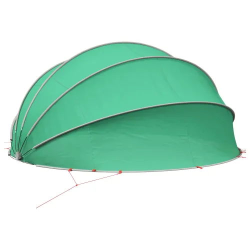 Kupališni šator 500 x 500 x 236 cm 185T poliester s PU premazom - 500 x 500 x 236 cm zelena boja mora 185T poliester s PU premaz Cijena