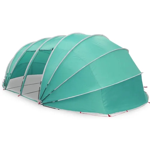 Šator za bazen 538 x 440 x 204 cm 185T poliester s PU premazom - Zelena 538 x 440 x 204 cm Poliester Cijena
