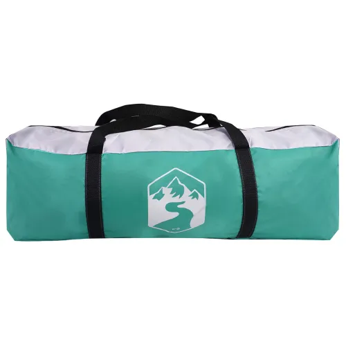 Šator za bazen 538 x 440 x 204 cm 185T poliester s PU premazom - Zelena 538 x 440 x 204 cm Poliester Cijena