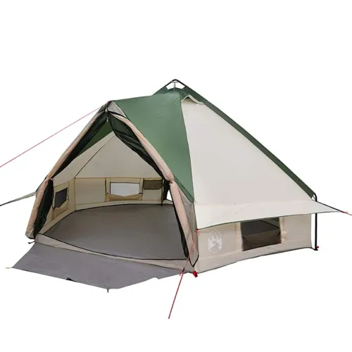 Šator Teepee za 6 osoba 6 osoba Zelena i bijela - Za 6 osoba Zelena Cijena