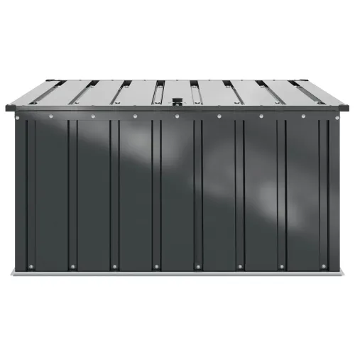 Kutija za spremanje u vrtu Crna 101 x 82 x 50 cm Čelik - Antracit 101 x 82 x 50 cm Cijena