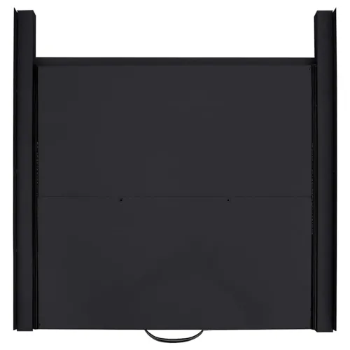 Polica za Pranje Rublja Crna 60 x 60 x 8 cm Čelik - Crna Cijena