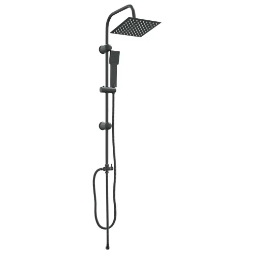 Sustav tuša Crna 47 x 20 x 95 cm Nehrđajući čelik - Crna Četvrtasto Cijena