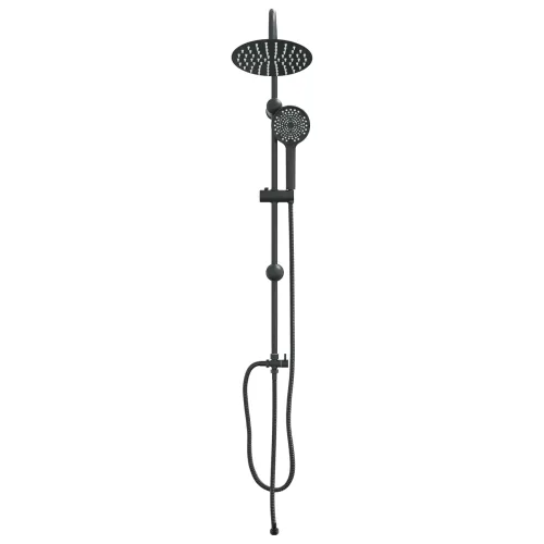 Sustav tuša Crna 47 x 20 x 95 cm Nehrđajući čelik - Crna Okruglo Cijena