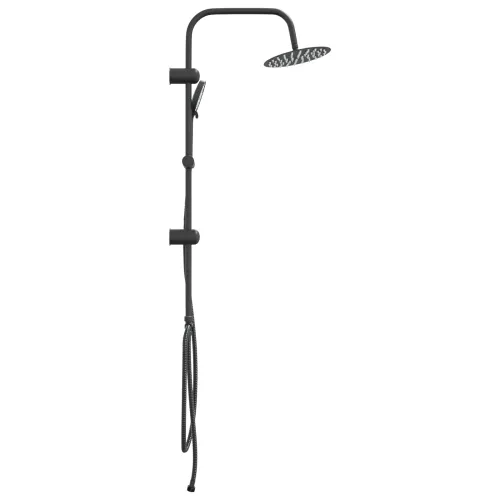 Sustav tuša Crna 47 x 20 x 95 cm Nehrđajući čelik - Crna Okruglo Cijena