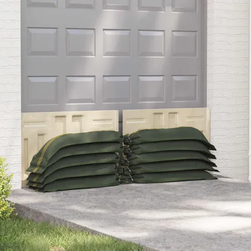 Vreće s pijeskom 50 kom. Tamnozelena 120 x 27 cm HDPE - 50 120 x 27 cm Cijena