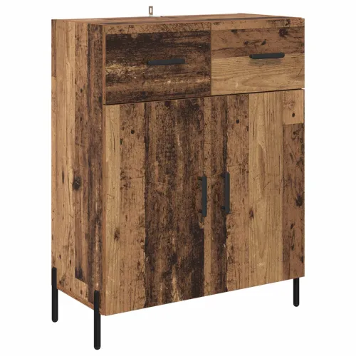 Kuhinjski ormarić 2 kom. Staro drvo 69,5 x 34 x 180 cm - Staro drvo 2 vrata 2 ladice Cijena