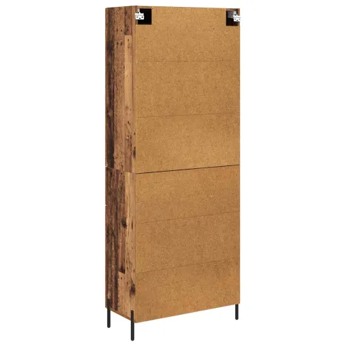 Kuhinjski ormarić 2 kom. Staro drvo 69,5 x 34 x 180 cm - Staro drvo 2 vrata 2 ladice Cijena