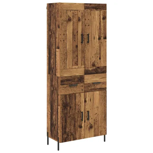 Kuhinjski ormarić 2 kom. Staro drvo 69,5 x 34 x 180 cm - Staro drvo 2 vrata 2 ladice Cijena