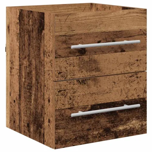 Kupaonski ormarić za sudoper Zidne Staro drvo 41 x 38,5 x 48 cm - Staro drvo 41 x 38,5 x 48 cm Sa slavinom Cijena