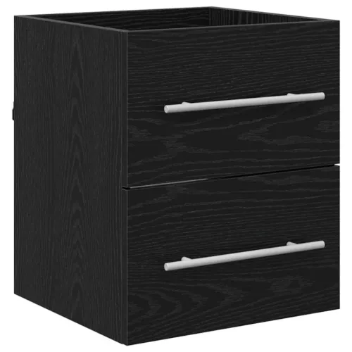 Kupaonski ormarić za sudoper Zidne Crni hrast 41 x 38,5 x 48 cm - Crni hrast 41 x 38,5 x 48 cm Sa slavinom Cijena