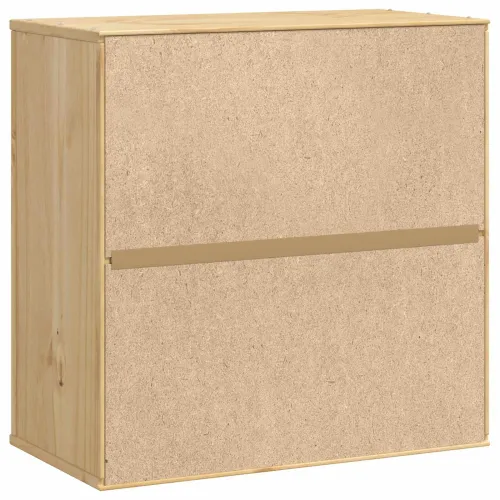 Kabinet SKI Medeno Smeđa 60 x 32 x 60 cm Čvrsto borovo drvo - Zidni ormarić s vratima Medeno smeđa Cijena
