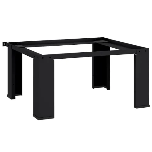 Pedestal za perilicu rublja Crna 64 x 55 x 32,5 cm Čelik - Osnovno (jedan stub) Crna Cijena