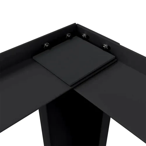 Pedestal za perilicu rublja 2 kom. Crna 127 x 54,5 x 32,5 cm - Osnovno (dvostruki postamenti) Crna Cijena