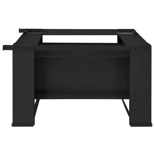 Pedestal za perilicu rublja Crna 64 x 55 x 32,5 cm Čelik - s ladicom (jedan postolje) Crna Cijena