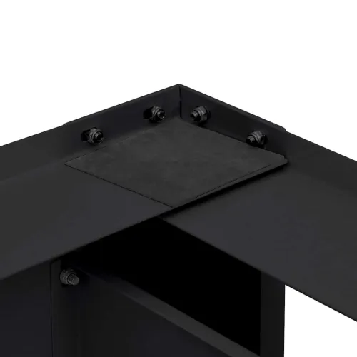 Pedestal za perilicu rublja 2 kom. Crna 127 x 54,5 x 32,5 cm - s ladicom (dvostruke postoljne) Crna Cijena