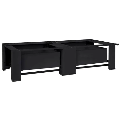 Pedestal za perilicu rublja 2 kom. Crna 127 x 54,5 x 32,5 cm - s ladicom (dvostruke postoljne) Crna Cijena
