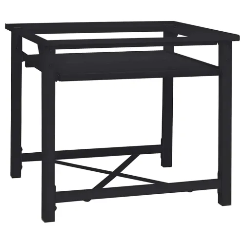Pedestal za perilicu rublja Crna 60 x 56 x 52 cm Čelik - s visokim policama (jedan postolje) Crna Cijena