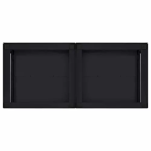 Pedestal za perilicu rublja 2 kom. Crna 120 x 56 x 52 cm Čelik - s visokim policom (dupli postamenti) Crna Cijena