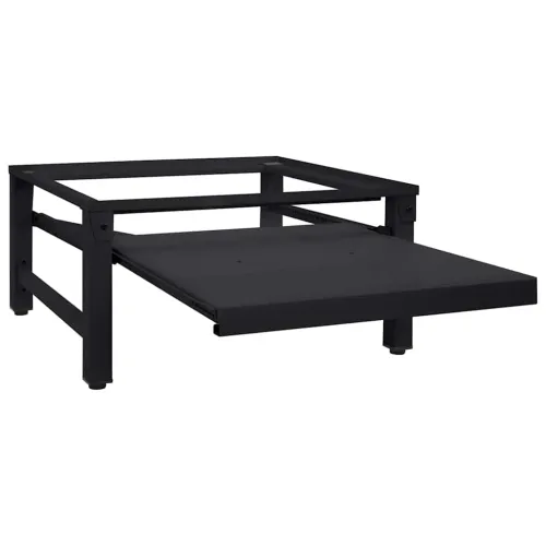 Pedestal za perilicu rublja Crna 62 x 60,5 x 32,5 cm Čelik - s niskom policom (jedan postolje) Crna Cijena