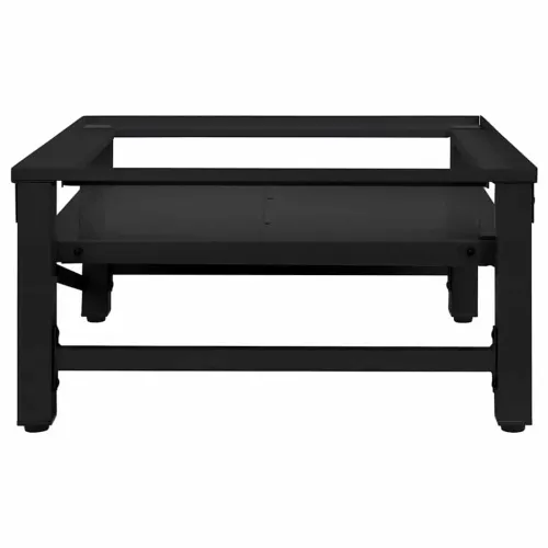 Pedestal za perilicu rublja Crna 62 x 60,5 x 32,5 cm Čelik - s niskom policom (jedan postolje) Crna Cijena