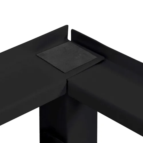 Pedestal za perilicu rublja 2 kom. Crna 124,5 x 61,5 x 32,5 cm - s niskom policom (dvije pedestale) Crna Cijena