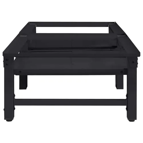 Pedestal za perilicu rublja 2 kom. Crna 124,5 x 61,5 x 32,5 cm - s niskom policom (dvije pedestale) Crna Cijena