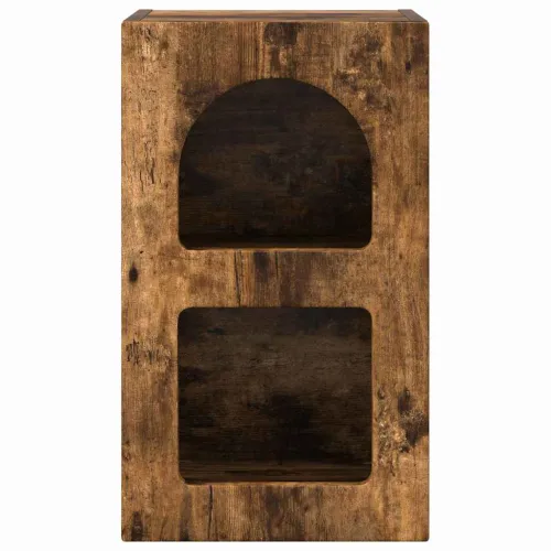 Noćni ormarić ELST 2 kom. Dimljeni hrast 29,5 x 33,5 x 50 cm - Dimljeni hrast 2 Cijena