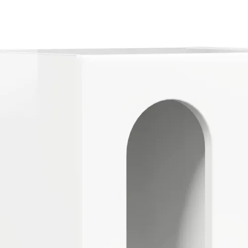 Noćni ormarić ELST Visoki sjaj bijela 40 x 35 x 50 cm - Visoko sjajno bijela 1 Cijena