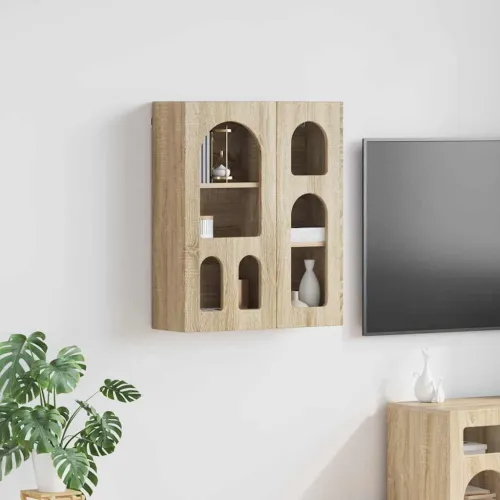 Viseći ormarić s policom ELST Hrast sonoma 59 x 20 x 71,5 cm - Hrast sonoma Cijena