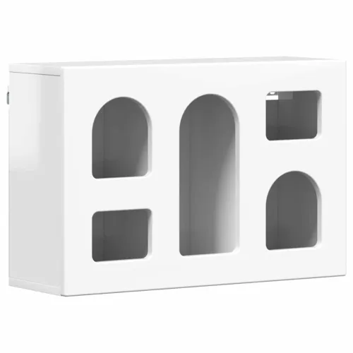 Viseći ormarić Zidne ELST Bijela visokog sjaja 60 x 20 x 40 cm - Bijela visokog sjaja Cijena