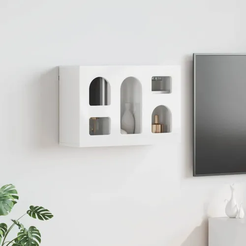 Viseći ormarić Zidne ELST Bijela visokog sjaja 60 x 20 x 40 cm - Bijela visokog sjaja Cijena