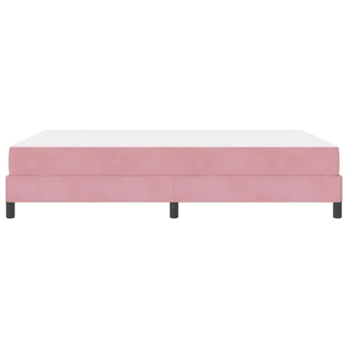 Box spring krevet Ružičasta 140 x 220 cm tkanina - Ružičasta 140 x 220 cm Cijena