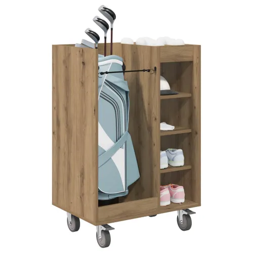 Golf ormar s kotačem Umjetnički hrast 65 x 45 x 98 cm - hrast artisan 65 x 45 x 98 cm Cijena