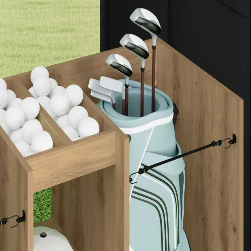 Golf ormar Jednobojno Umjetnički hrast 102 x 45 x 85,5 cm - hrast artisan 102 x 45 x 85,5 cm Cijena