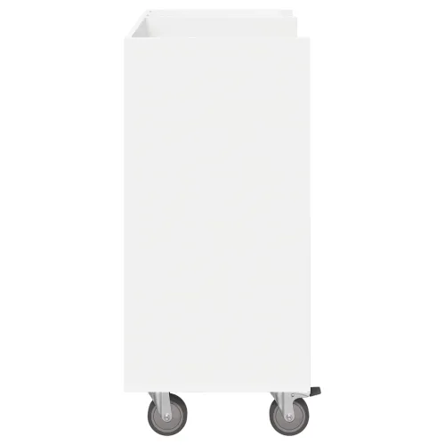 Golf ormar s kotačem Jednobojno Bijelo 90 x 45 x 98 cm - Bijelo 90 x 45 x 98 cm Cijena