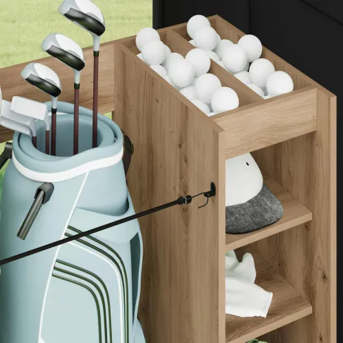 Golf ormar s kotačem Umjetnički hrast 90 x 45 x 98 cm - hrast artisan 90 x 45 x 98 cm Cijena