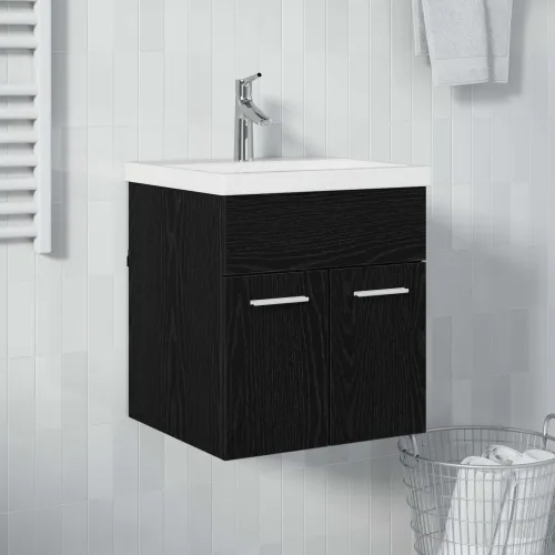 Ormarić za Lavabo - Umivaonik Crni hrast 41 x 38,5 x 46 cm - Crni hrast 41 x 38,5 x 46 cm Cijena