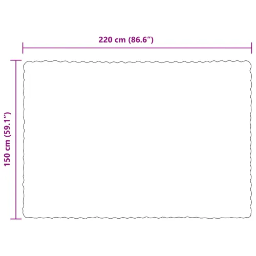 Protuklizna deka od umjetnog zečjeg krzna Olite Kamel Poliester - Kamel 220 x 240 cm 1 Cijena