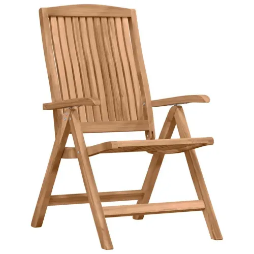 Vrtni set za objed 4 kom. Smeđa Čvrsto teak drvo Cijena