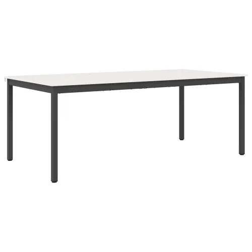 Stol za objedovanje Bijelo 200 x 100 x 75 cm Čvrsto borovo drvo - Bijelo 200 x 100 x 75 cm Cijena